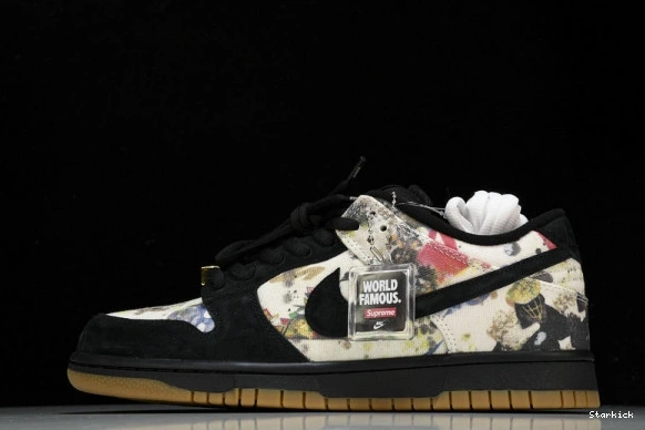Nike Low Dunk SB Rammellzee Supreme  FD8778-001 1202